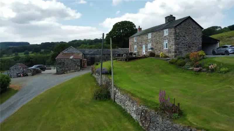 3-Bedroom Farmhouse and Farm Buildings on 31.8 Acres near Lake Vyrnwy