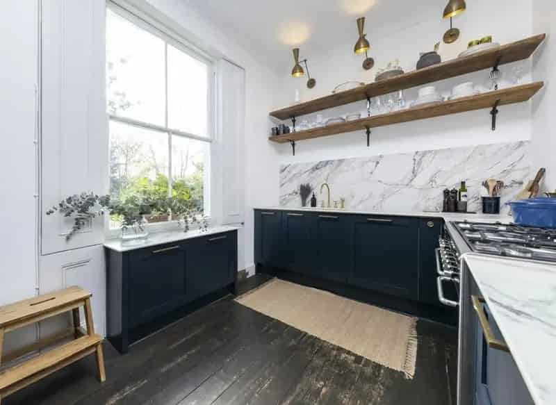 Three Bedroom Duplex with Private Garden High Ceilings and Original Features