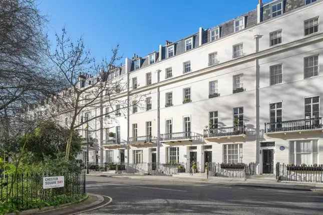 Town house for sale in Chester Square, Belgravia, London SW1W, United Kingdom