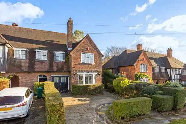 Semi-detached house to rent in Blandford Close, London N2