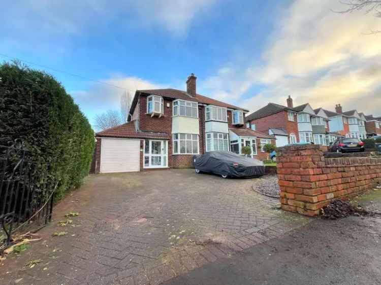 3 Bedroom Semi-Detached House for Sale Streetly