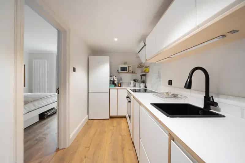 One Bedroom Period Garden Flat Chiswick 560 sq ft Chain Free