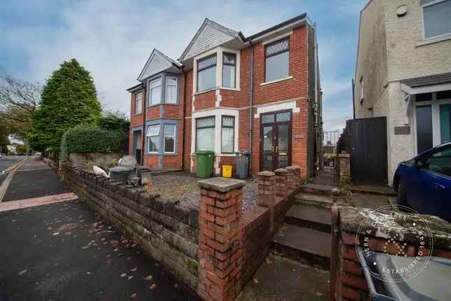 Semi-detached house for sale in St. Fagans Road, Fairwater, Cardiff CF5