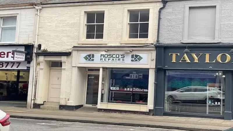Ayr Town Centre Commercial Property: Retail Space and Workshop