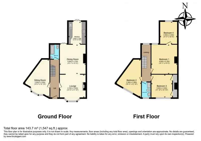 Spacious Four Bedroom Family Home with Double Fronted Bays Gillingham