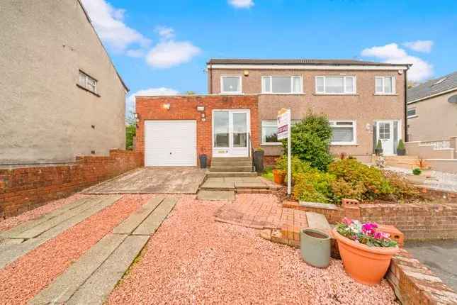 Semi-detached house for sale in Linlithgow Gardens, Mount Vernon, Glasgow G32