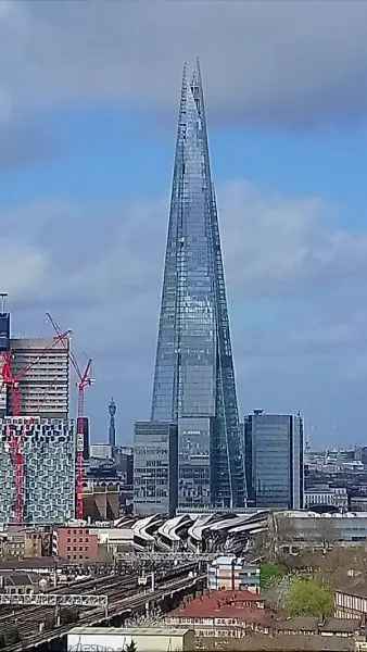 18th Floor One Bedroom Flat Stunning Shard Tower of London Views