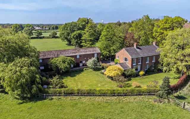 Georgian Farmhouse with 13.2 Acres and Outbuildings