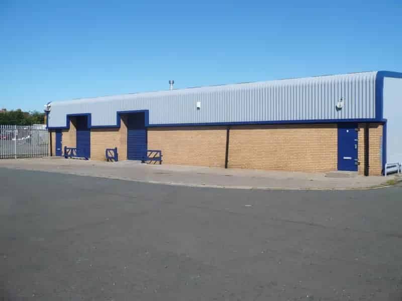 Single-Storey Steel Frame Unit for Small Business