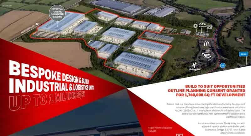 New Industrial Logistics Manufacturing Warehouse Units