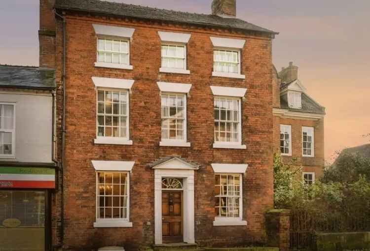 6 Bedroom Georgian Townhouse Market Drayton Shropshire