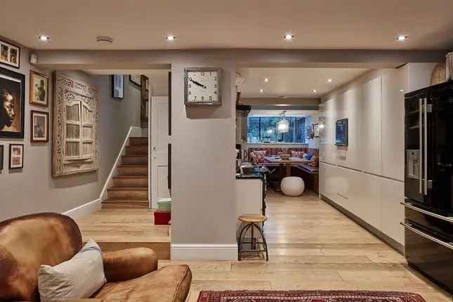 Terraced house for sale in Bedford Gardens, London W8