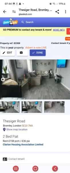 Double Bedroom Ground Floor Flat Wheelchair Accessible