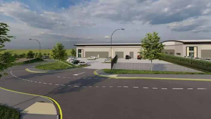 New Build Warehouse Industrial Space Near East Midlands Airport