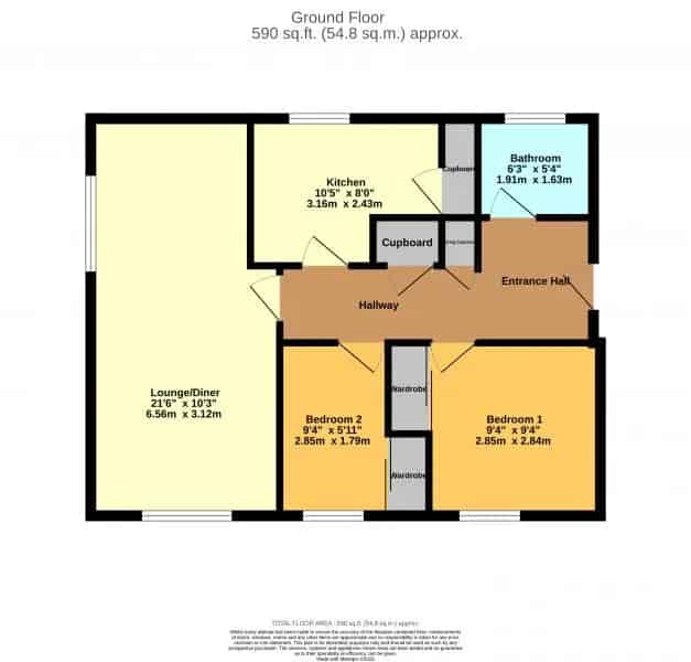 2 bedroom  Flat