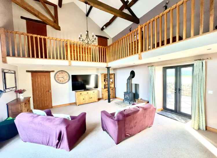 5-Bedroom Barn Conversion with Period Features and Stunning Views