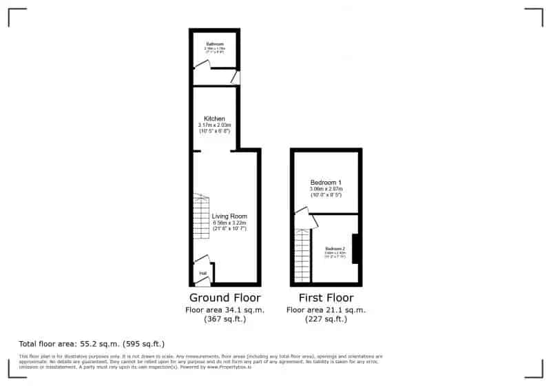 2 Bedroom Terraced House For Sale Ideal For First Time Buyers And Investors