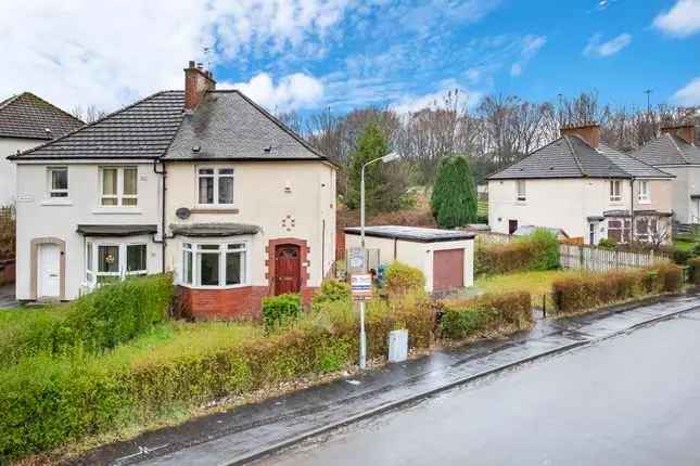 Semi-detached house for sale in Gala Street, Glasgow G33