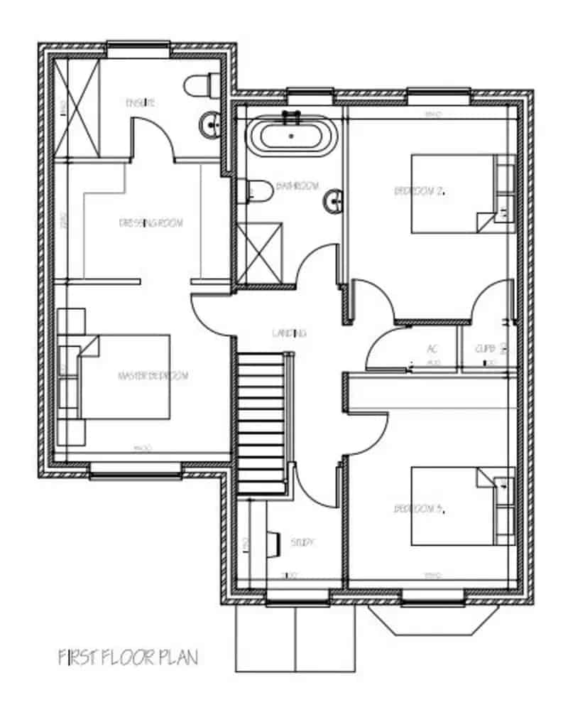 2 Plots 825m² 2 x 3 Bedroom Houses Planning Consent Granted