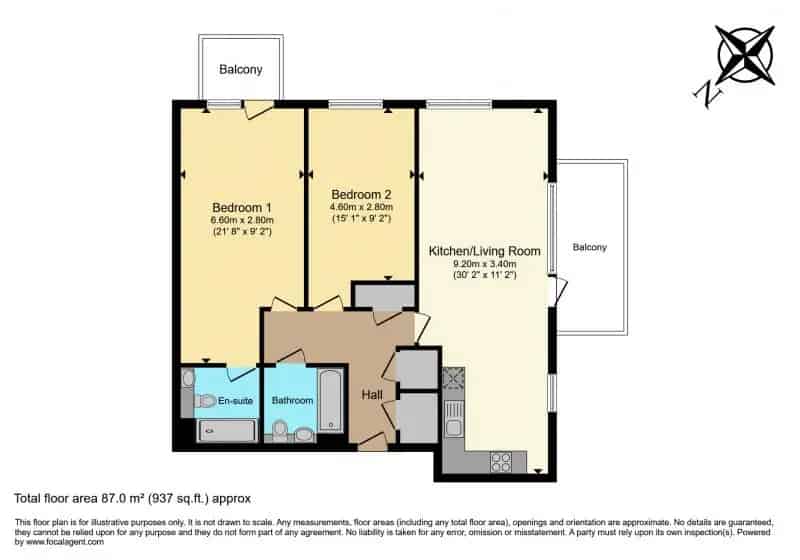 2 bedroom  Flat