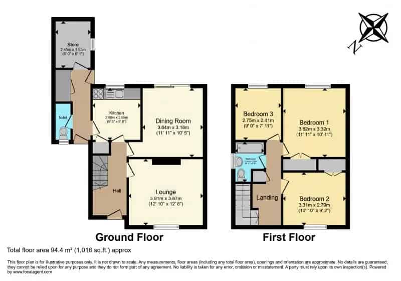 3 Bedroom Semi Detached House Fairwater