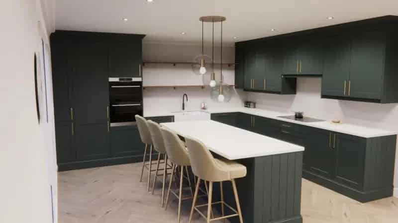 4 Bed Detached Houses for Sale with Sea and Castle Views
