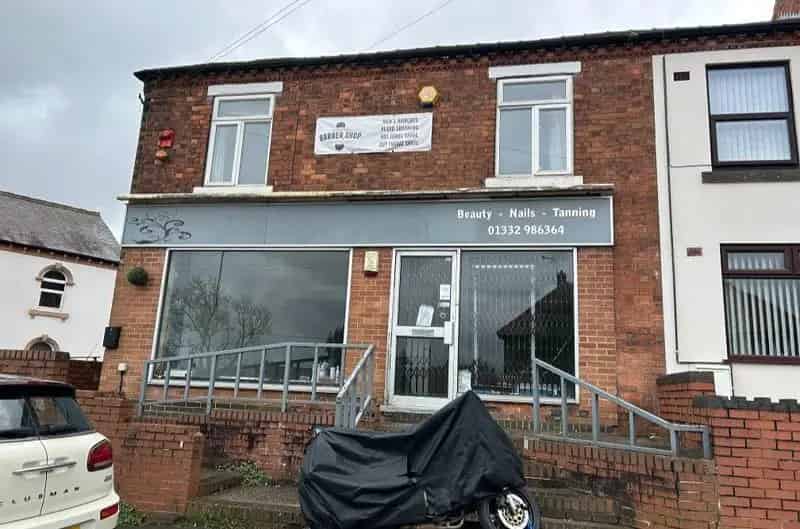 Ground Floor Retail Space in Two-Storey Brick Building