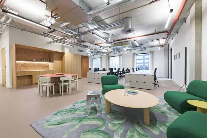 AHMM Designed Net Zero Carbon Penthouse Workspace