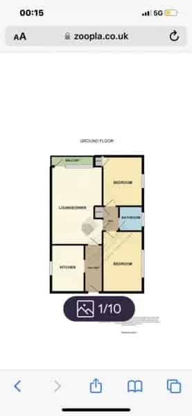 2 Bed Ground Floor Flat Harlow Essex Brand New Decor