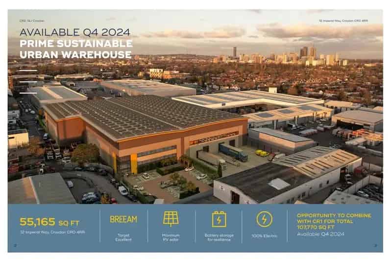 Ultra-Efficient Electric Warehousing in Croydon