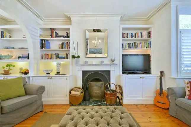 Terraced house for sale in Byfeld Gardens, Barnes SW13