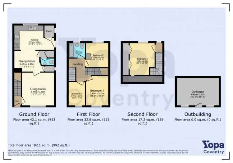 4 Bedroom Terraced House - Ideal First Time Purchase or Investment