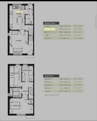 3 Bed New Build House Thornton Double Driveway
