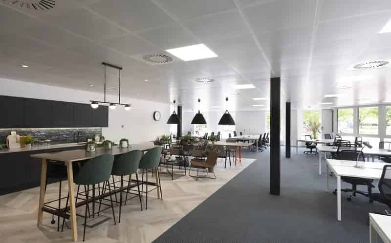 Verdant Office Space for Lease: Modern Workspace with Amenities