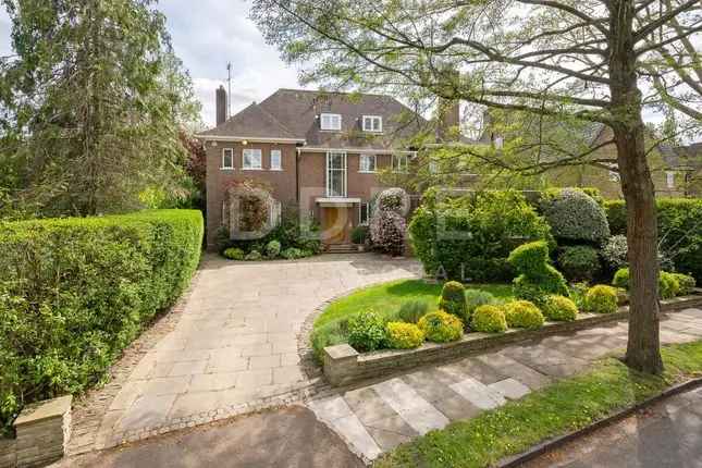 Detached Family Home Hampstead Garden Suburb Large Garden Pool Golf Views