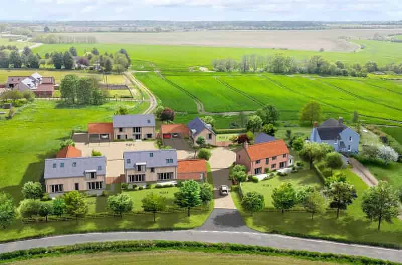 5 Detached Dwellings Great Raveley Full Planning Consent