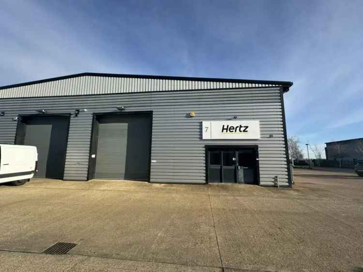 Light Industrial Unit For Rent Modern Steel Frame Construction