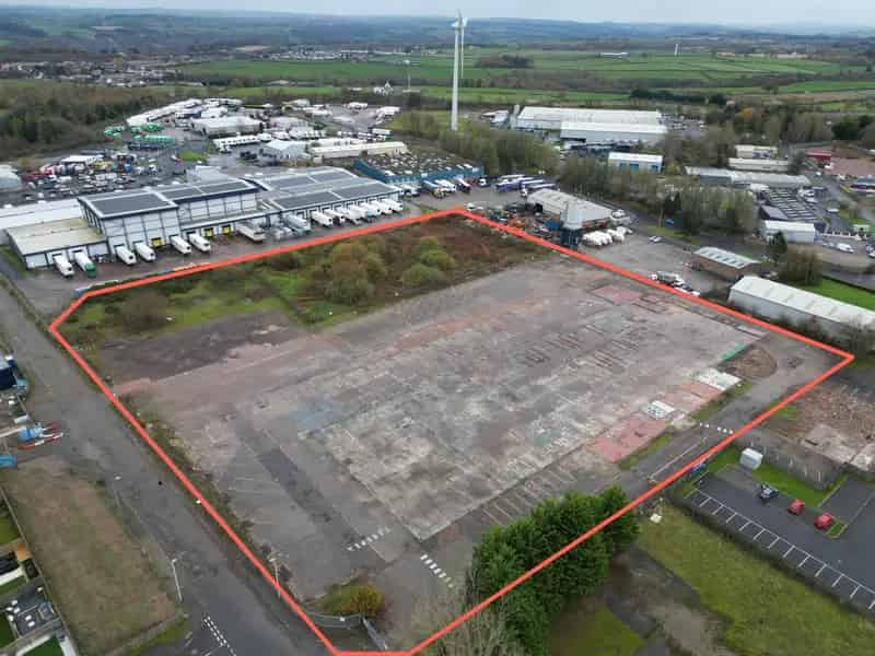 Secure Yard Space for Lease in Larkhall's Strutherhill Industrial Estate