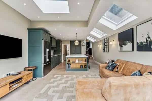 Recently Renovated Family Home with Stunning Reception Room and Large Garden