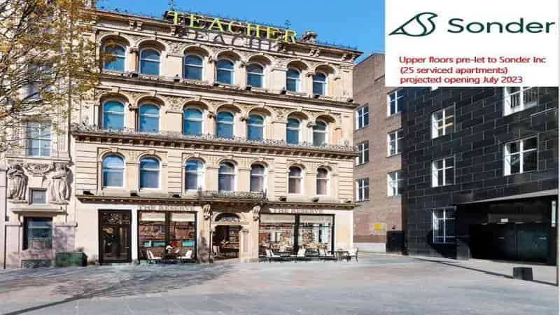 Serviced Apartments and Restaurant Space in Iconic Glasgow Building