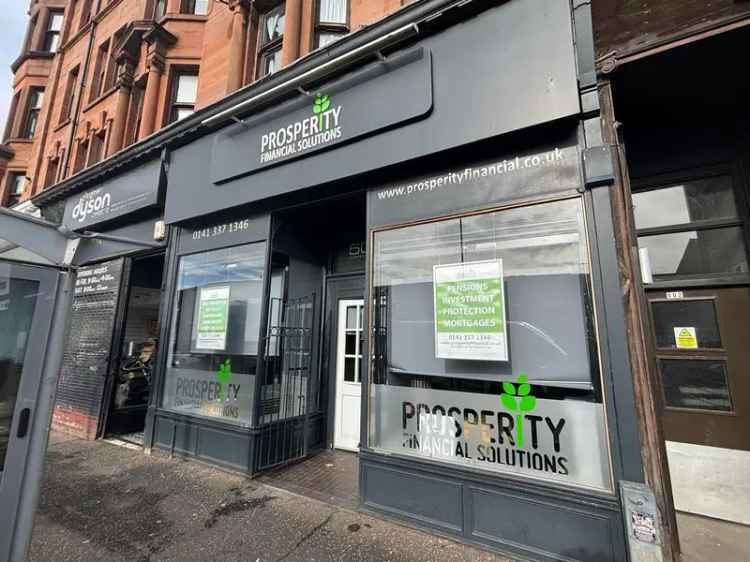 Glasgow West End Office Retail Space For Sale