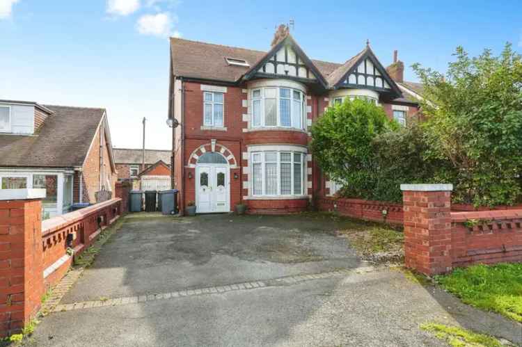 5 Bedroom Semi Detached House for Sale Blackpool Lancashire