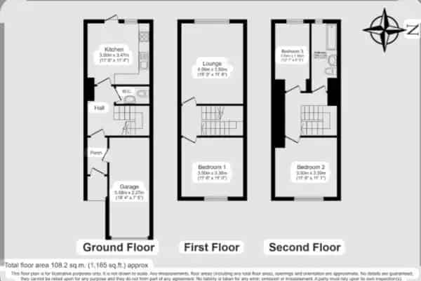 3 Bedroom House with Garden and Garage