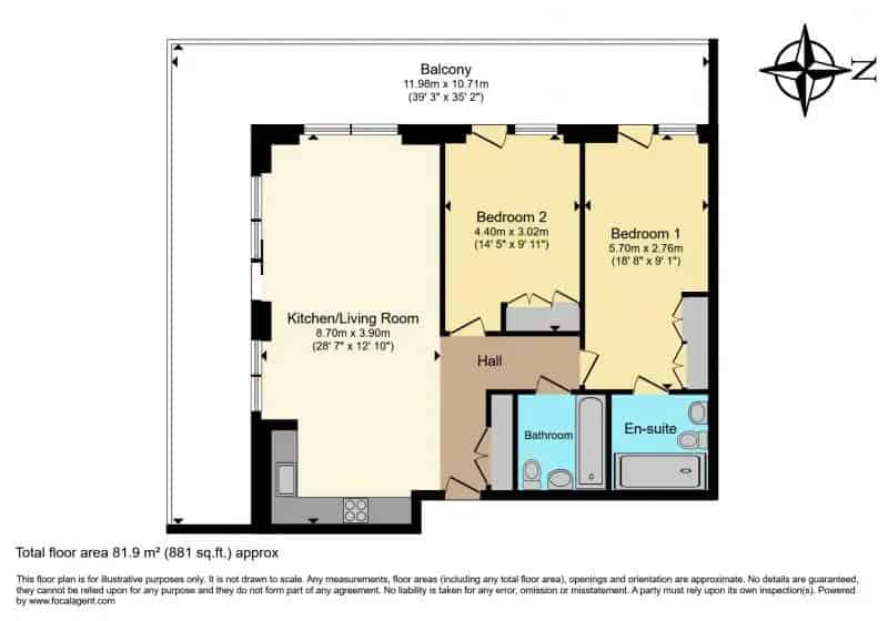 2 Bedroom Flat Royal Wharf 832 sq ft Terrace Gym DLR Elizabeth Line