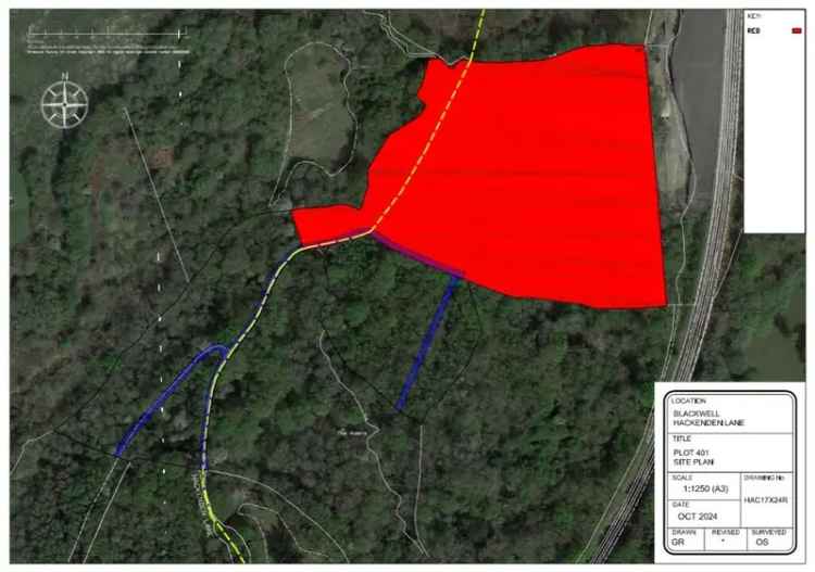 10 Acres of Mixed Woodland and Pasture near East Grinstead