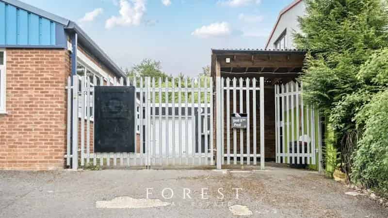 Secure Industrial Unit with Storage and Parking for Sale or Lease