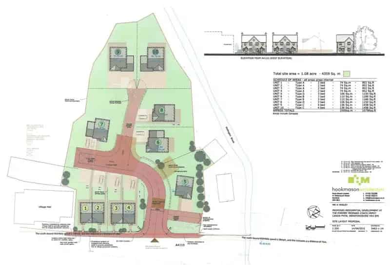 10 Market Dwellings Planning Consent 1.22 Acre Site