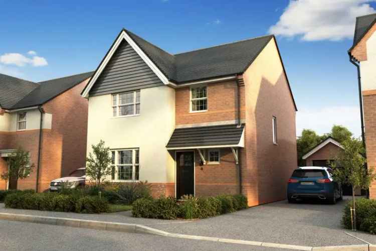 4 Bedroom Detached House for Sale Garage Driveway Parking