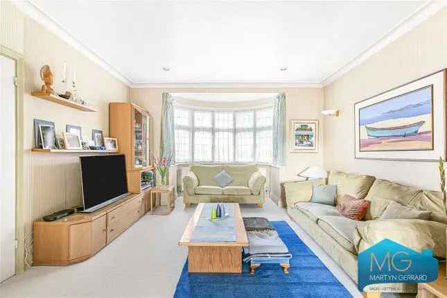 Semi-detached house for sale in Abbots Gardens, London N2