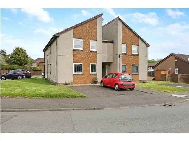 1 Bedroom Flat for Sale Livingston Ground Floor Apartment Allocated Parking